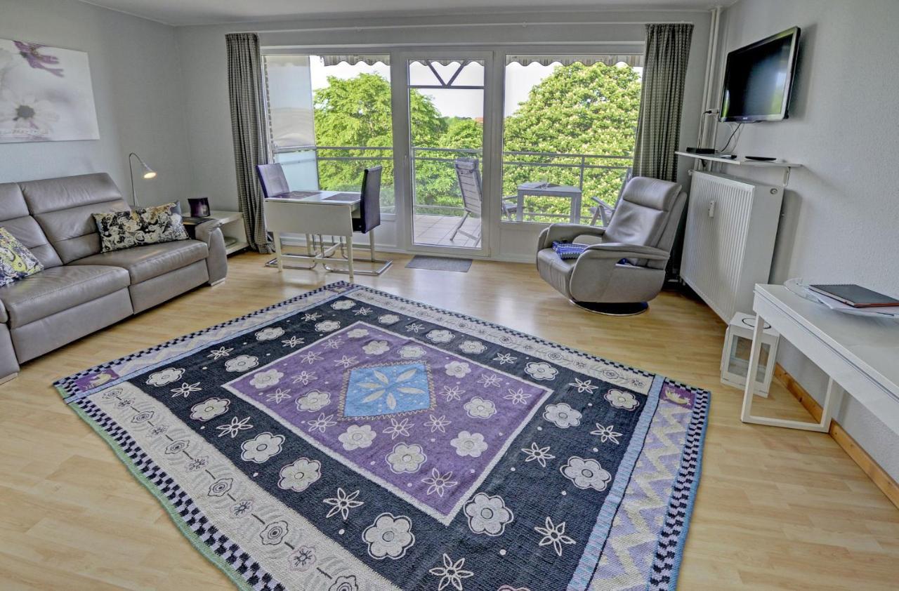 Fewo1846 - Bellevue - Sonnige 2-Zimmer-Wohnung Mit Balkon Und Hafenblick Flensburgo Esterno foto