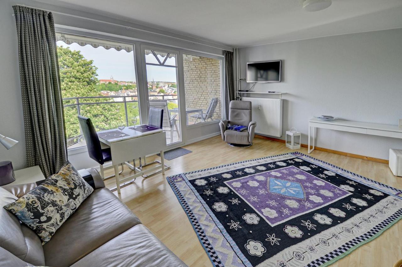Fewo1846 - Bellevue - Sonnige 2-Zimmer-Wohnung Mit Balkon Und Hafenblick Flensburgo Esterno foto