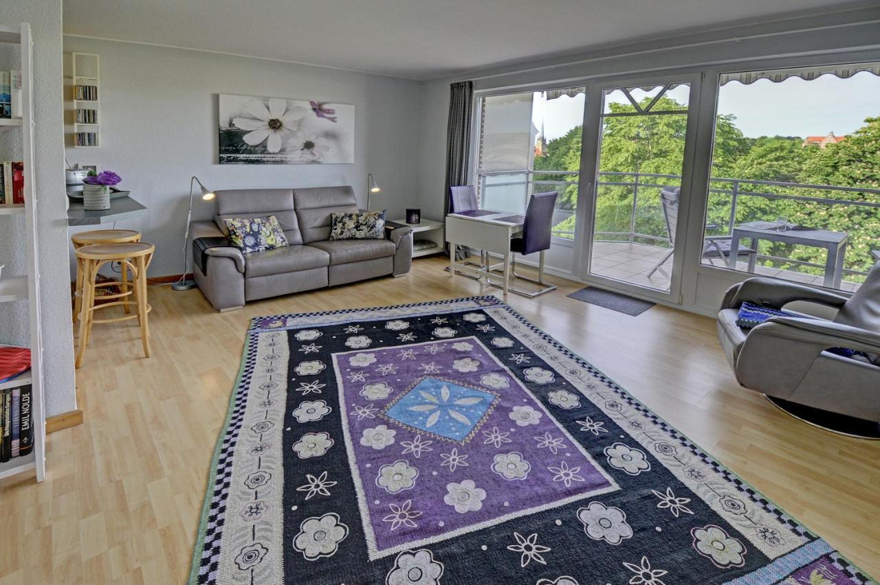 Fewo1846 - Bellevue - Sonnige 2-Zimmer-Wohnung Mit Balkon Und Hafenblick Flensburgo Esterno foto